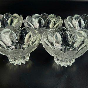 Vintage Lead Crystal Bowls - LA28 by LAUSITZER - Set of 5